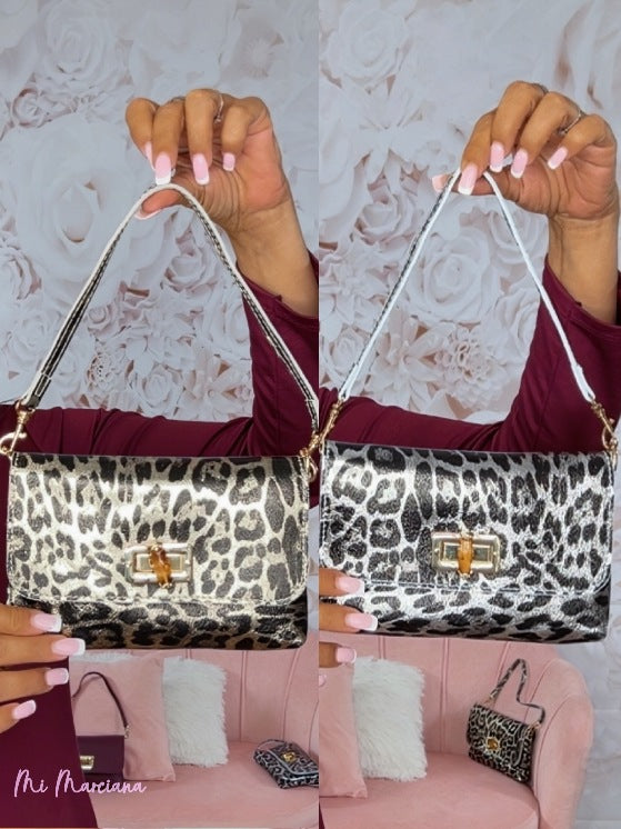 BOLSO CLUTCH ANIMAL PRINT