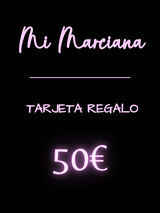 TARJETA REGALO 50€