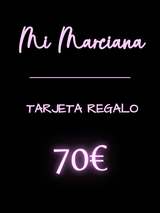 TARJETA REGALO 70€