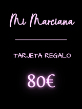 TARJETA REGALO 80€