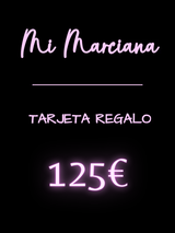 TARJETA REGALO 125€