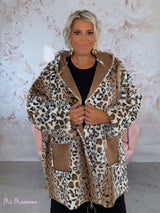 ABRIGO REVERSIBLE LEOPARDO