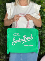 BORSA SHOPPER SANDY VERDE