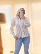 CAMISA ORGANZA BLANCA