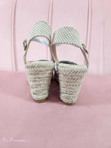 CUÑAS CROCHET BEIGE