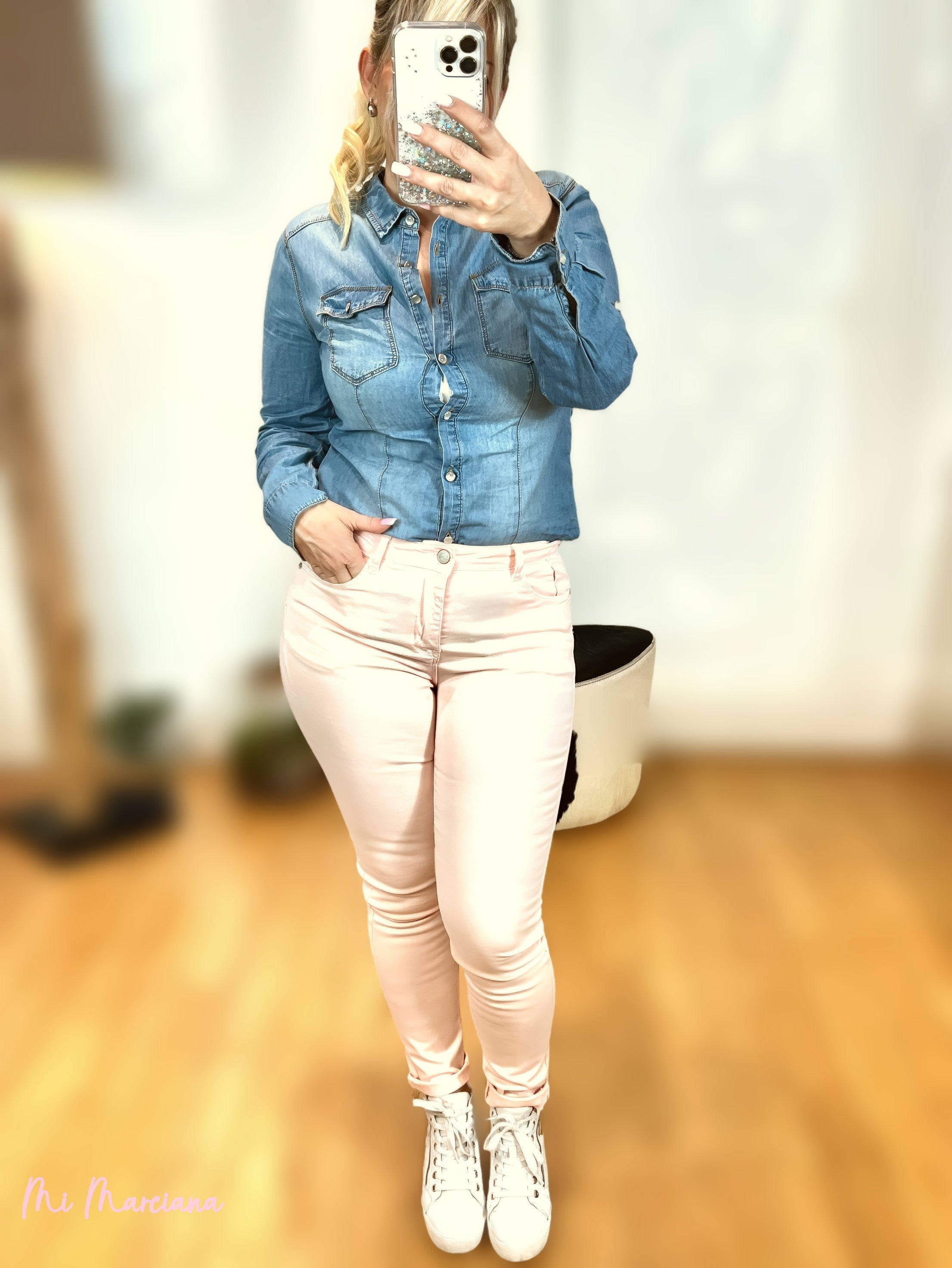 JEANS PITILLO ROSA