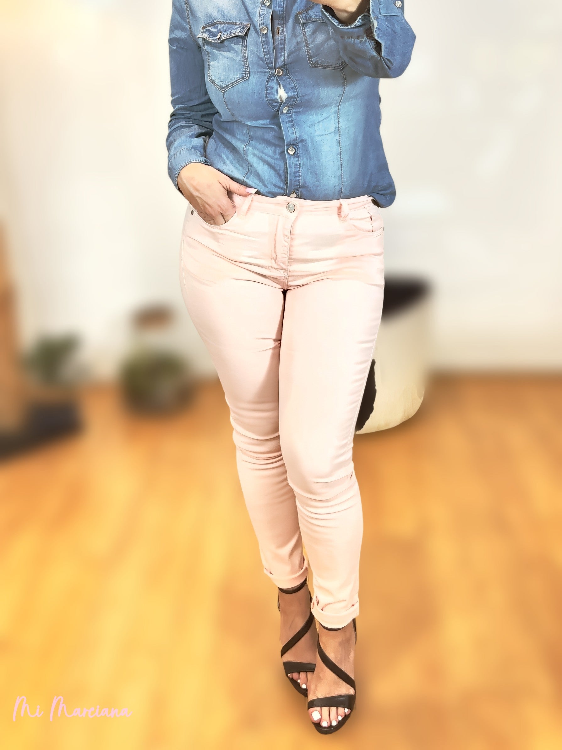 JEANS SKINNY ROSA