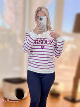 SWEATSHIRT LILAC BISOUS