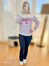 SWEATSHIRT LILAC BISOUS