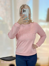 SUDADERA ROSA CUADROS VICHY