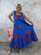 VESTIDO AMAPOLA AZUL KLEIN