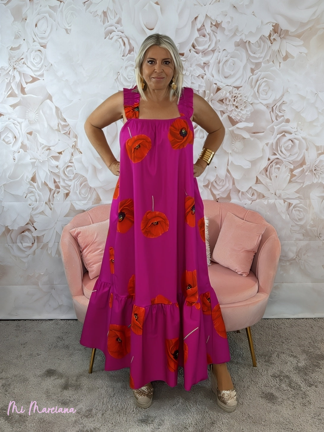 VESTIDO AMAPOLA BUGANVILLA