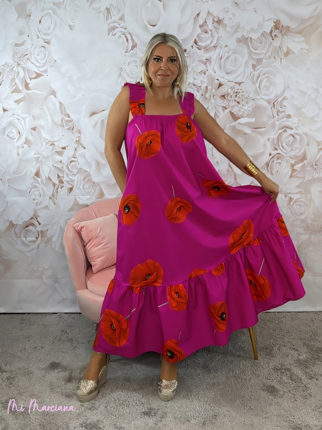 VESTIDO AMAPOLA BUGANVILLA