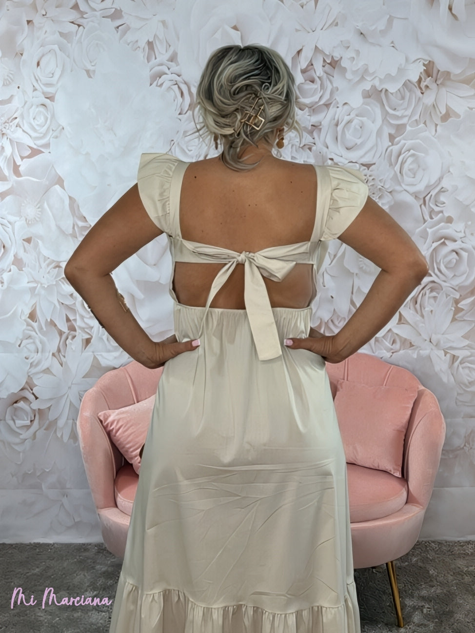 VESTIDO HEIDI BEIGE