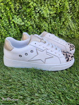 ZAPATILLAS BLANCA ANIMAL PRINT PELO