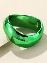 BRAZALETE ONDULADO VERDE